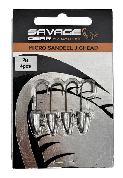Savage Gear LRF Micro Sandeel Jighead 4 Adet #8 ürün görseli 1