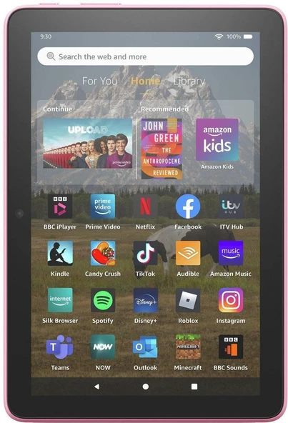 Amazon Fire Hd 8 64 Gb Tablet Mavi - Resim 3