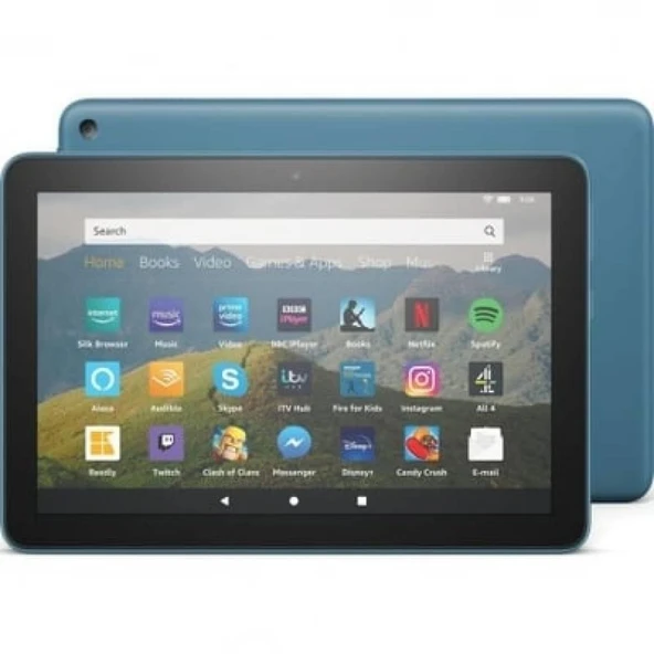 Amazon Fire Hd 8 64 Gb Tablet Mavi - Resim 4