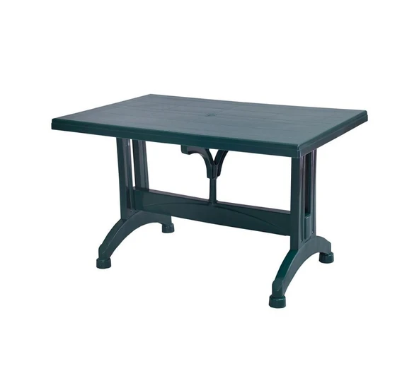 Omnipazar MT-GF212 Prima Ancora Plastik Dikdörtgen Bahçe Balkon Masa 75x120 cm ürün görseli 1