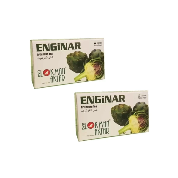 Enginar Çayı Süzen Poşet 20x2Gr, 2 Adet Lokman Aktar ürün görseli 1