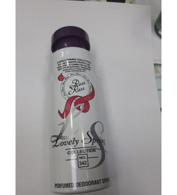 Lovely Spring Ricci Ricci Deodorant 200 ml ürün görseli 1