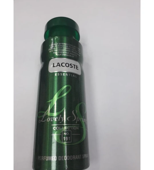 Lovely Spring Lacoste Essential Deodorant 200 ml ürün görseli 1