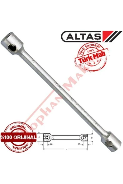 Altaş Bijon Anahtarı 27x32mm ürün görseli 1