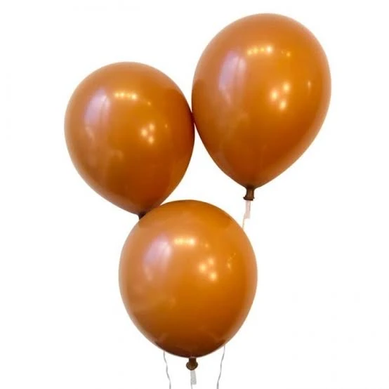 PASTEL BALON KARAMEL 50 ADET - Resim 2
