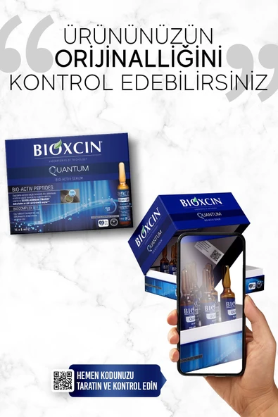Bioxcin Quantum Saç Güçlendirici Serum 15 x 6 ml - Resim 4