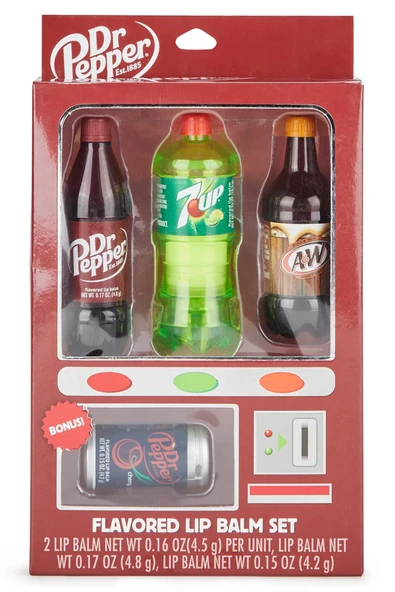 Taste Beauty Dr.Pepper Dudak Bakım Seti 4 Parça ürün görseli 1