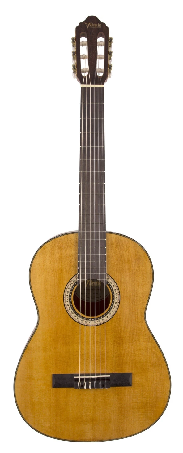 VALENCIA VC404 KLASİK GİTAR, SCALE 4/4, NATUREL MAT, KAPAK SITKA  VALENCIA, VC404, KLASİK GİTAR, SCALE 4/4, NATUREL MAT, KAPAK SITKA ürün görseli 1