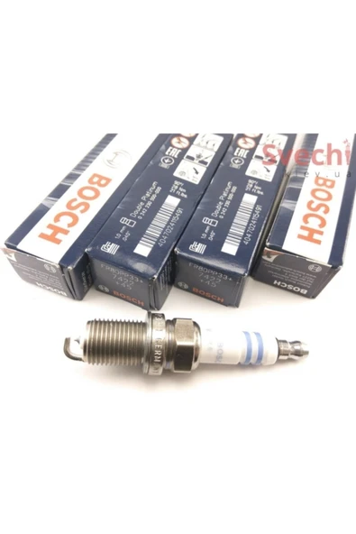 Bosch Buji Double Platinum (4 Lü Set) Fr8dpp33 - 0242230500 --- Alfa Romeo ürün görseli 1