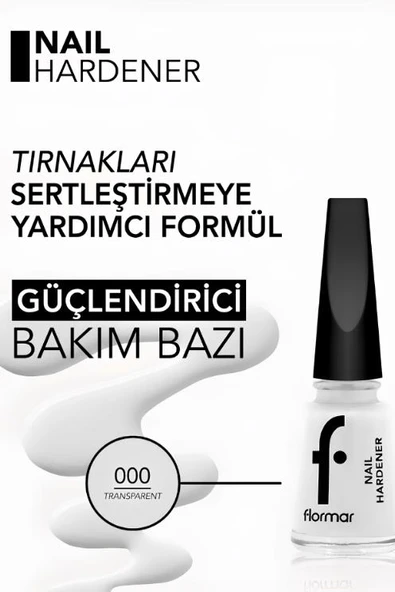 Flormar Nail Hardener - Resim 4