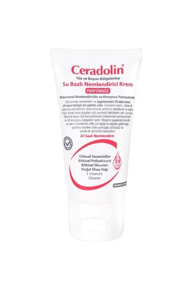 Ceradolin Parfümsüz Su Bazlı Nemlendirici Krem 50 ml ürün görseli 1