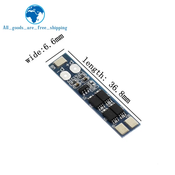 2S BMS 18650 PİL ŞARJ DEVRESİ 8 AMPER ( 2 PİL İÇİN ) - Resim 4
