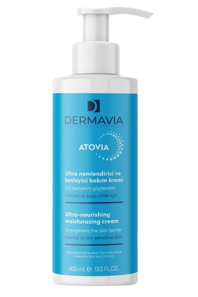 Dermavia Atovia Nemlendirici & Besleyici Bakım Kremi 400 ml ürün görseli 1