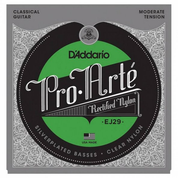 DADDARIO EJ29 KLASİK FLAMENCO GİTAR TEL SETİ (4/4), PRO ARTE, RE   ürün görseli 1