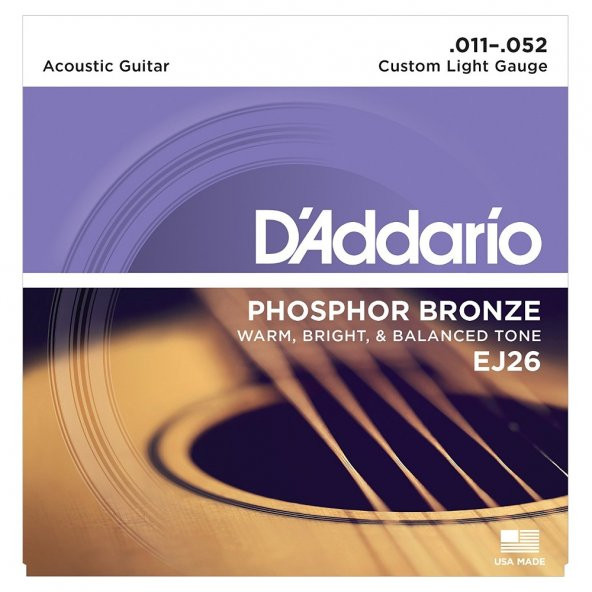 DADDARIO EJ26 AKUSTİK GİTAR TEL SETİ, PHOSPHOR-BRONZE, CUSTOM LI D'ADDARIO, EJ26, AKUSTİK GİTAR TEL SETİ, PHOSPHOR-BRONZE, CUSTOM LIGHT, WARM BRIGHT & BALANCED TONE


 


  ürün görseli 1
