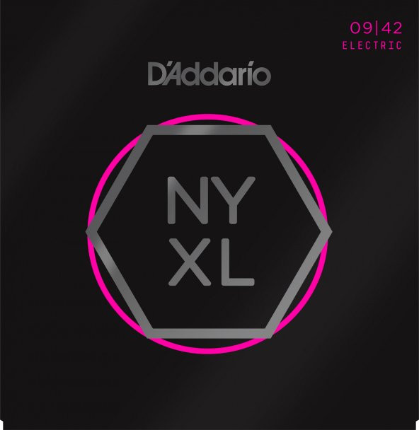 DADDARIO NYXL0942 ELEKTRO GİTAR TEL SETİ, SUPER LIGHT (NICKEL-CARBON D'ADDARIO NYXL0942 ELEKTRO GİTAR TELİ SET (0.09-0.42) SUPER LIGHT NİKEL VE YÜKSEK KARBONLU ÇELİK KARIŞIMI ürün görseli 1