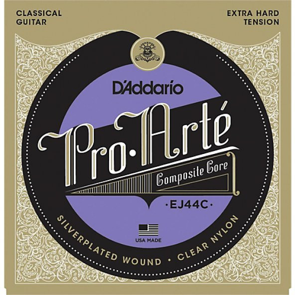 DADDARIO EJ44C KLASİK GİTAR TEL SETİ, PRO-ARTE, COMPOSITE CORE, S     ürün görseli 1