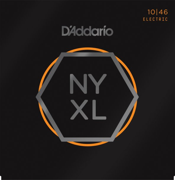 DADDARIO NYXL1046 ELEKTRO GİTAR TEL SETİ, REGULAR LIGHT (NICKEL-CARB D'ADDARIO, NYXL1046, ELEKTRO GİTAR TELİ SET 0.10-0.46 REGULAR LIGHT NİKEL VE YÜKSEK KARBONLU ÇELİK KARIŞIMI ürün görseli 1