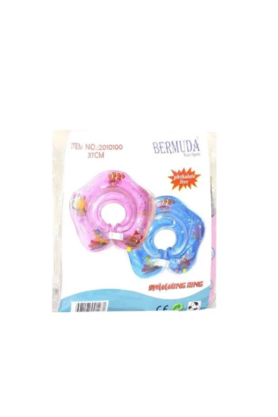 Çok Renkli Boyun Kolluğu 37 Cm Pembe Mavi Renk 1+ Yaş ürün görseli 1