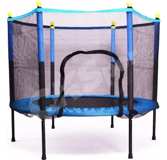 Fileli Büyük Boy Trambolin 140 cm Çap Korumalı Kolay Kurulum CKS131 ürün görseli 1