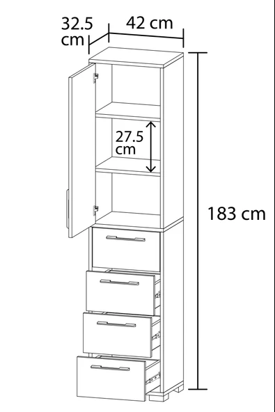 Lizbon No.2 Mutfak Dolabı - Resim 3