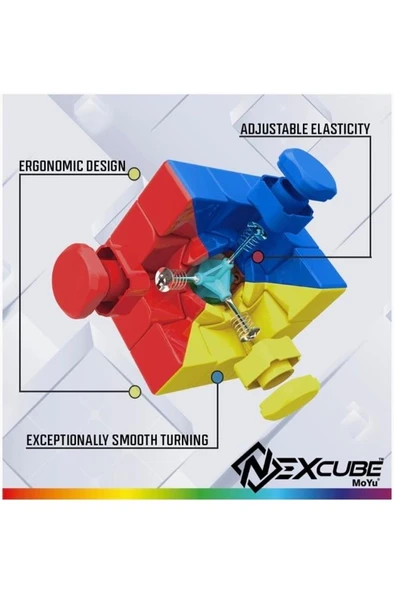 Başel Toys Moyu Nexcube Speed 3x3 Classic - Resim 7