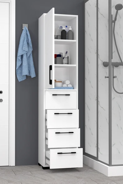 Lizbon No.2 Banyo Dolabı - Resim 2