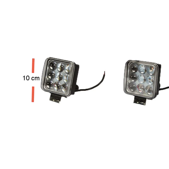 Space Offroad Sis Lambası 9 Power Ledli 27W-12V Takım / LASS267 ürün görseli 1
