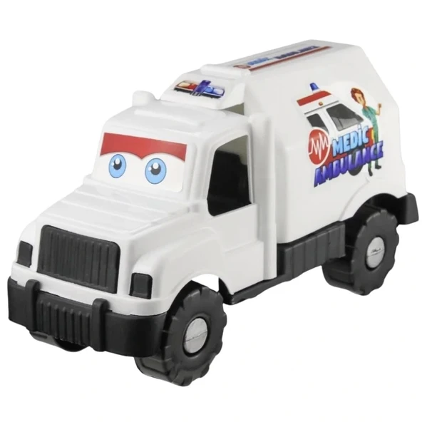 Ambulans Ekip Arabası - Plastik 27cm ürün görseli 1