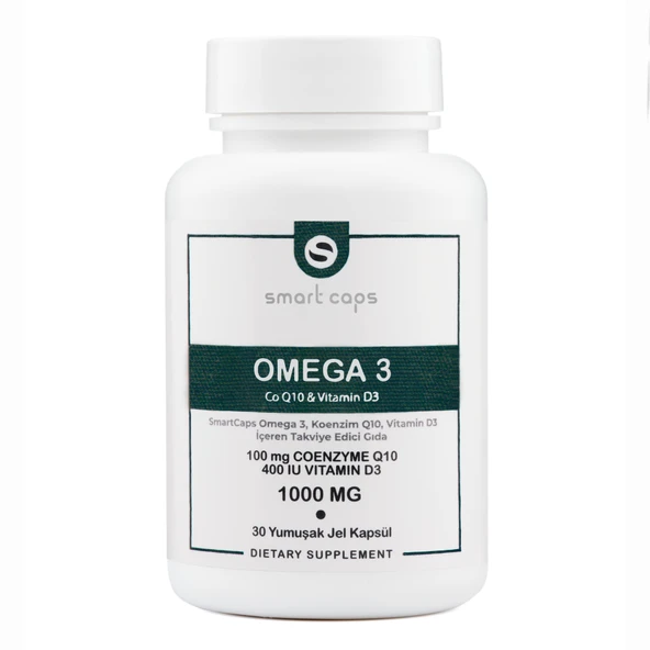 Omega 3 Koenzim Q10 & Vitamin D3 30 Softjel ürün görseli 1