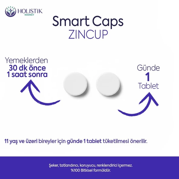 ZincUP Çinko 60 Tablet - Resim 4