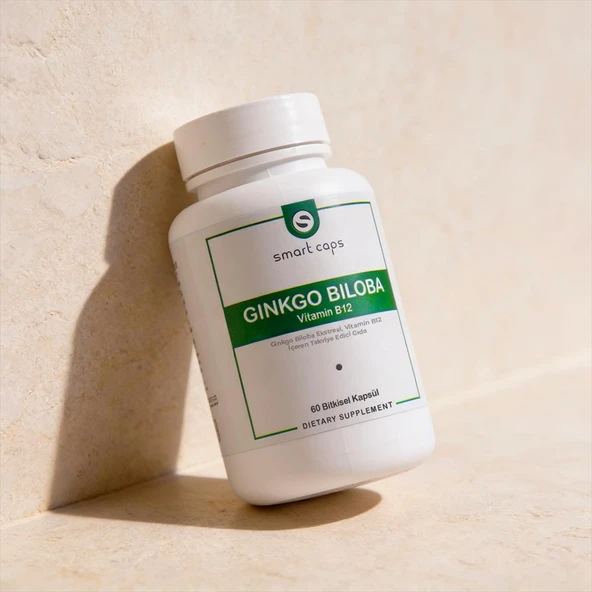 Ginkgo Biloba + B12 60 Kapsül - Resim 5