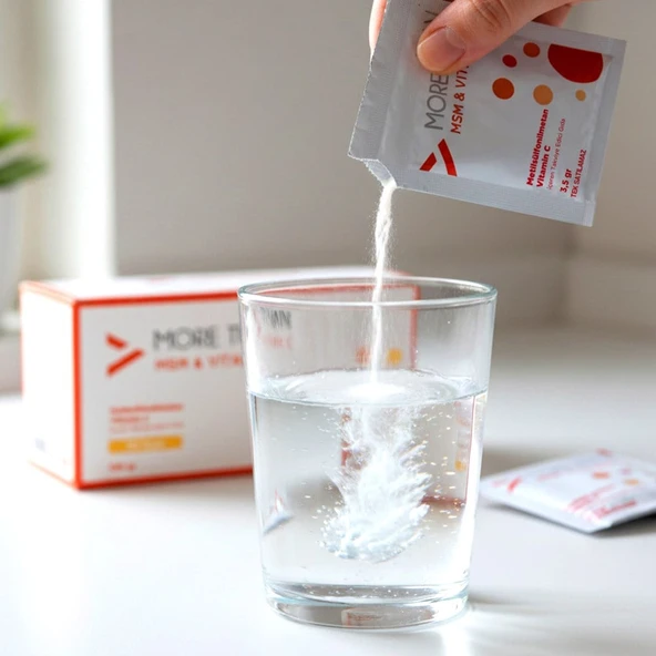 More Than MSM Vitamin C 30 Saşe - Resim 2
