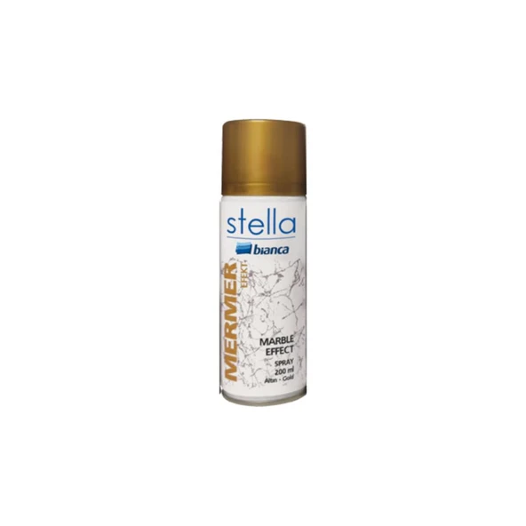 Bianca Stella Mermer Efekt Sprey Altın 200 Ml ürün görseli 1