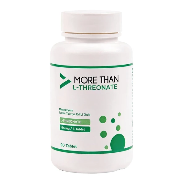 Magnezyum L-Threonate 90 Tablet (L-Treonat) ürün görseli 1