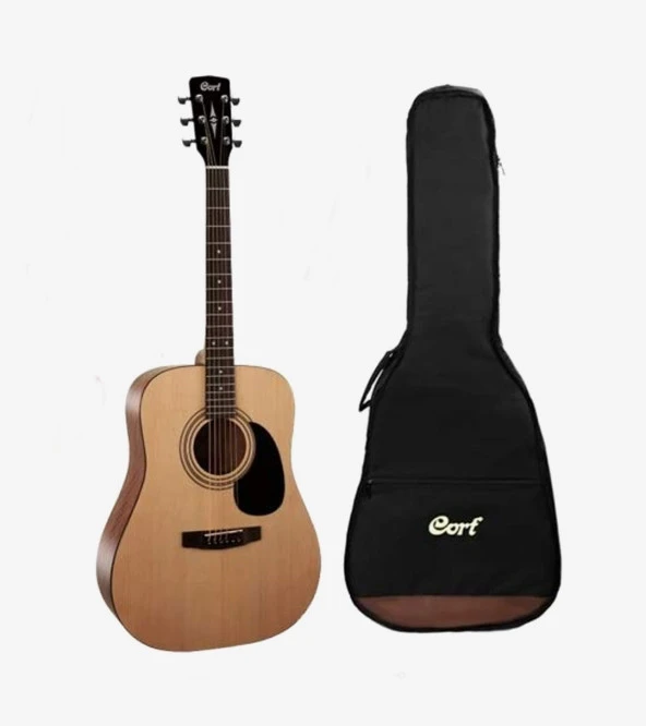 CORT AD810OPW Akustik Gitar + Cort Gig Bag + Pena ürün görseli 1