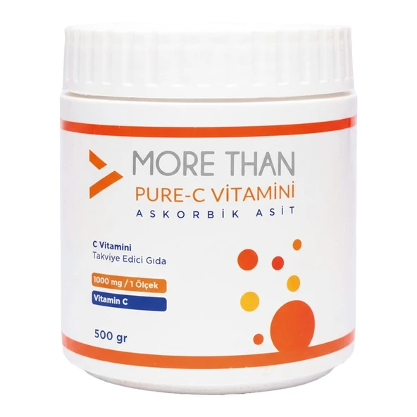 Pure C Vitamini (Ascorbic Acid) 500 gr ürün görseli 1