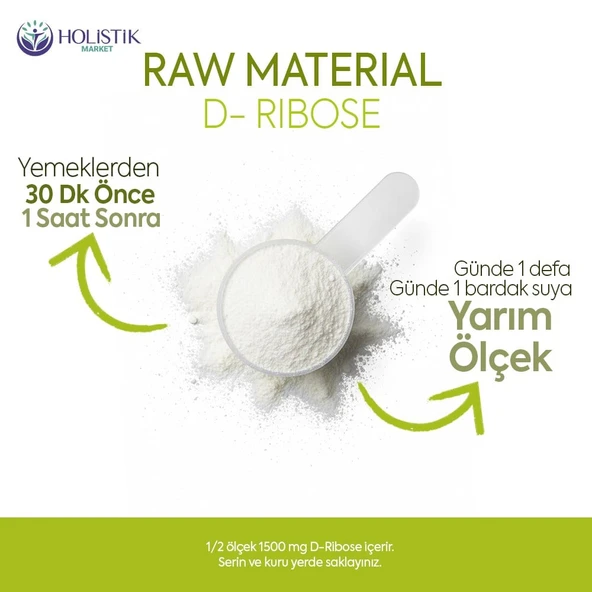 D-Ribose 100 gr - Resim 3