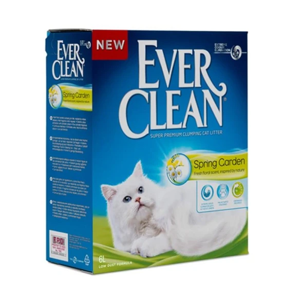 Ever Clean Spring Garden Çiçek Kokulu Kedi Kumu 6 Lt ürün görseli 1