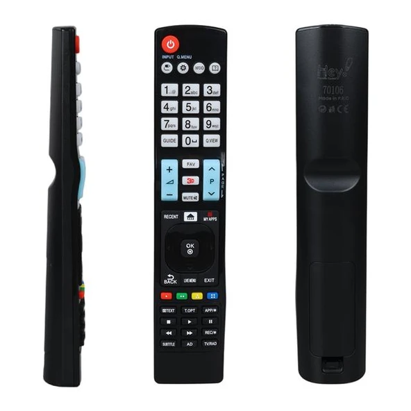 Hey LG Küçük Kalıp AKB74455403 Smart MY Apps Tuşlu Lcd Led TV Kumanda ürün görseli 1