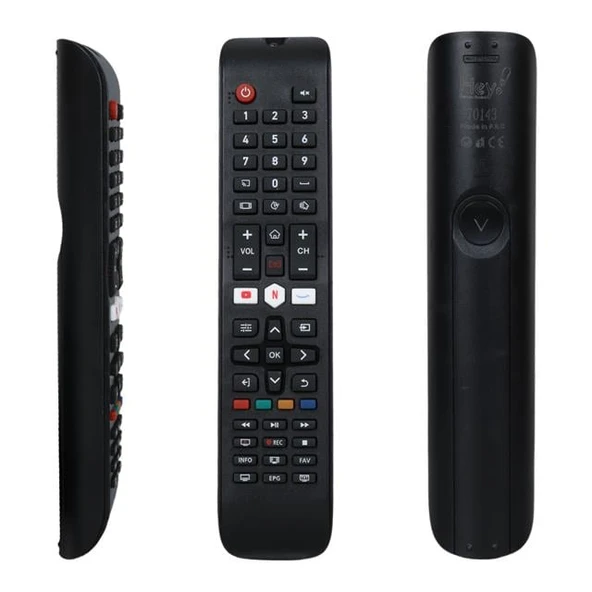 Hey Küçük Kalıp Sunny Axen Woon Hilevel Preo Elton Netflix Youtube Tuşlu Lcd Led TV Kumanda ürün görseli 1