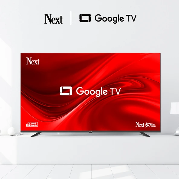 Next YE-55GFSG8-4K 4K Ultra HD 55" 140 Ekran Uydu Alıcılı Google Smart LED TV ürün görseli 1