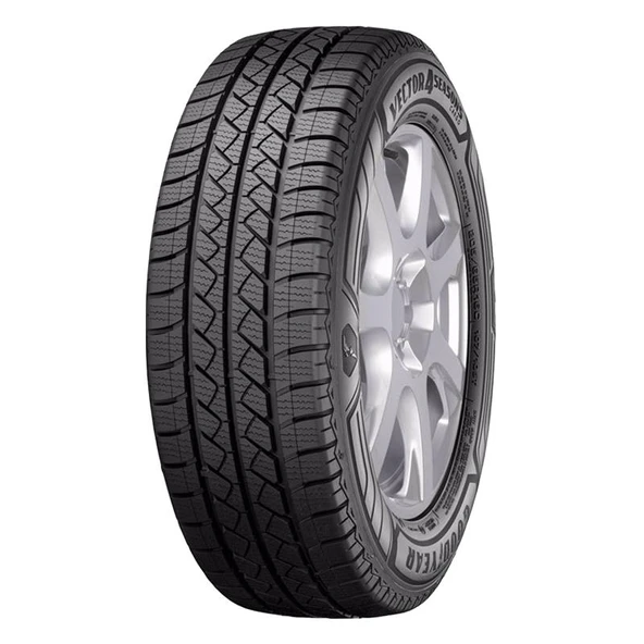 Goodyear 225/70R15C 112/110R Vector 4 Seasons Cargo Oto Dört Mevsim Lastiği (Üretim: 2023) ürün görseli 1