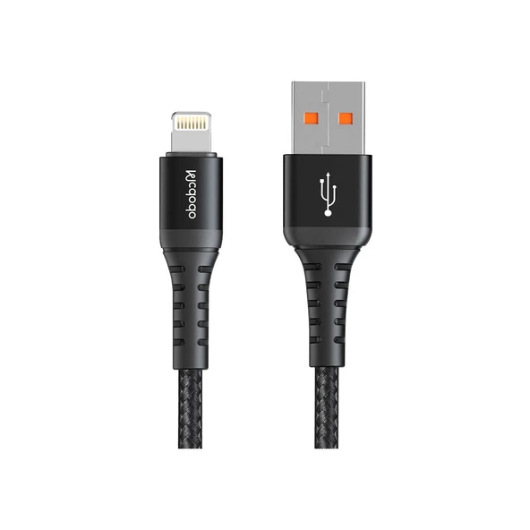Mcdodo CA-2261 Lightning Data-Şarj Kablosu 3A 1m-Siyah - Resim 2