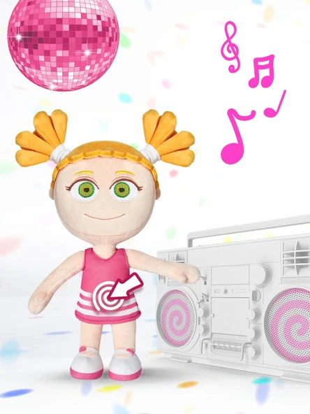 Tinky Müzikli Peluş Oyuncak 38 CM ORJİNAL LİSANSLI ürün görseli 1