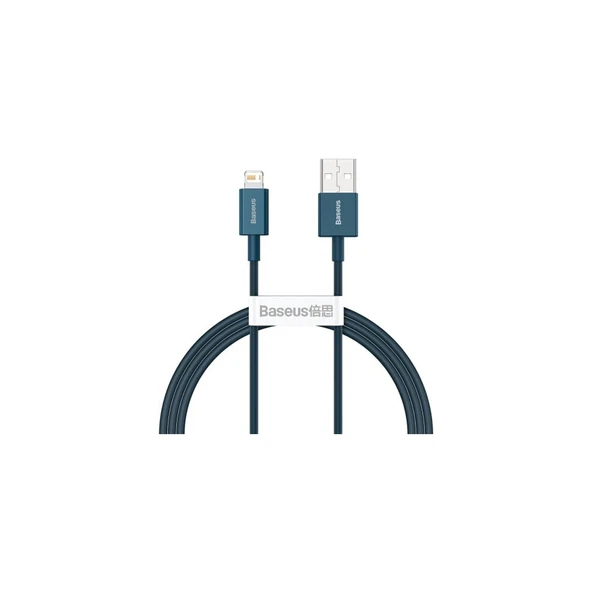 Baseus Superior Series USB To Lightning  iPhone Uyumlu Hızlı Şarj Kablosu 1 Metre 2.4A HBCV000027DPTD ürün görseli 1