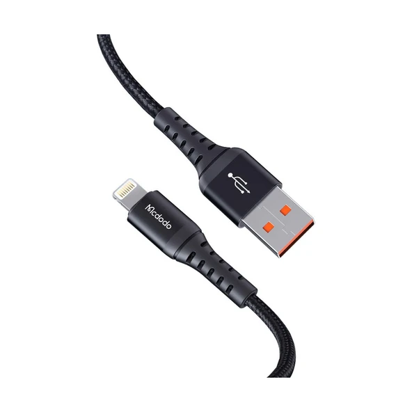 Mcdodo CA-2261 Lightning Data-Şarj Kablosu 3A 1m-Siyah ürün görseli 1