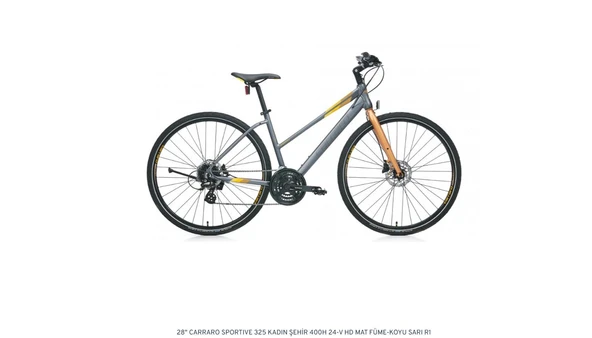 28  CARRARO SPORTIVE 325 400H 24-V HD MAT FÜME-KOYU SARI R1 ürün görseli 1