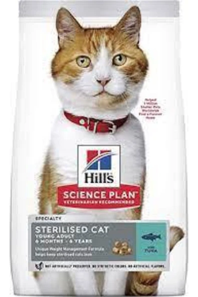 Hill's Young Sterilised Ton Balıklı Kısırlaştırılmış Kedi Maması 1 Kğ(açık Mama) ürün görseli 1