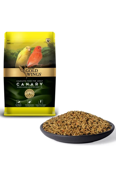 Gold Wings Premium Kanarya Kuş Yemi 1 Kg ürün görseli 1
